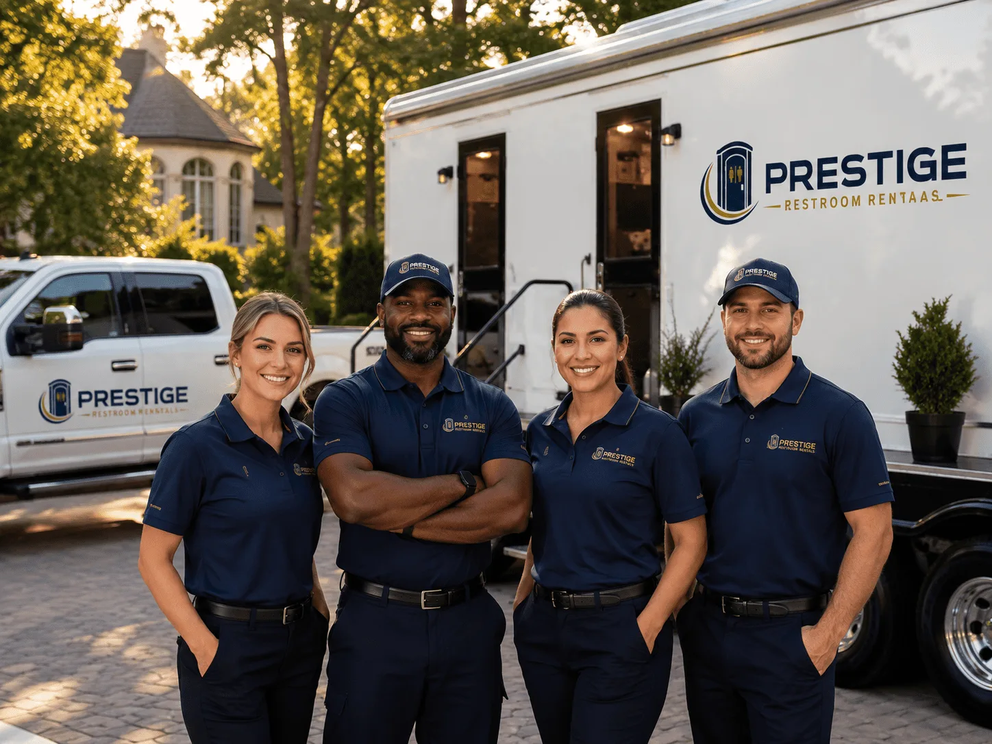 Trusted Luxury Portable Restrooms company in Clay, KY